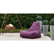 Balkon Folding Bean Bag chèz kouvèti
