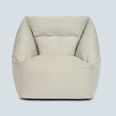 Fouri Bean Bag Sofa chèz kouvèti