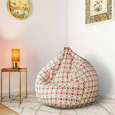 Andedan kay la enprime Bean Bag chèz kouvèti